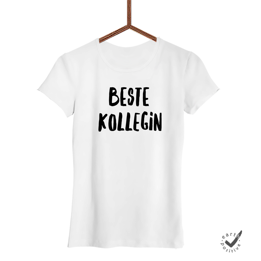 damen t-shirt weiss - Beste Kollegin