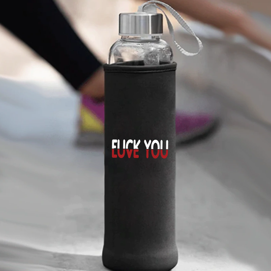 Trinkflasche Love you