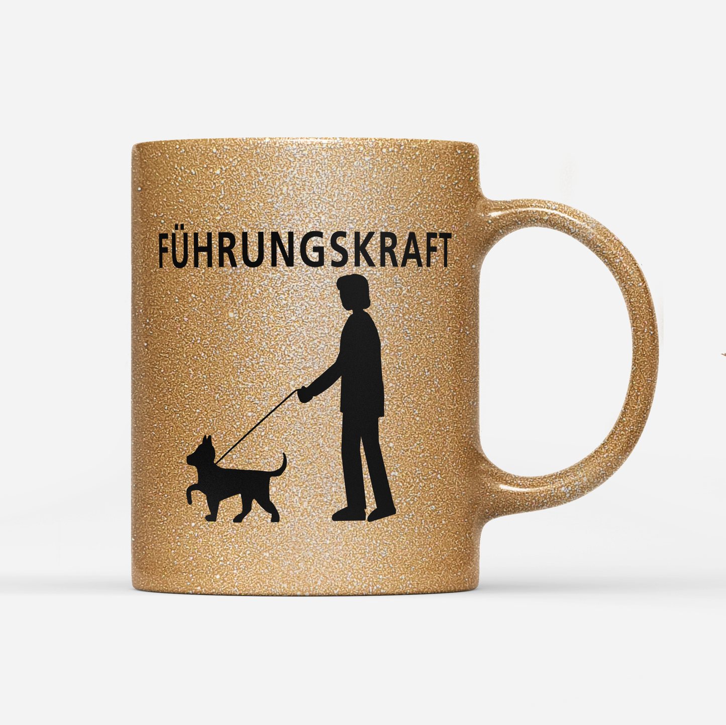 Tasse Glitzer Edition Führungskraft