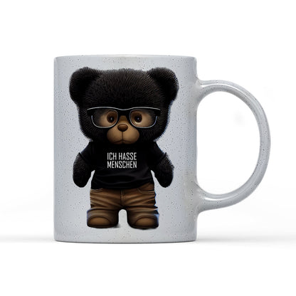 Tasse Teddybär Ich hasse Menschen