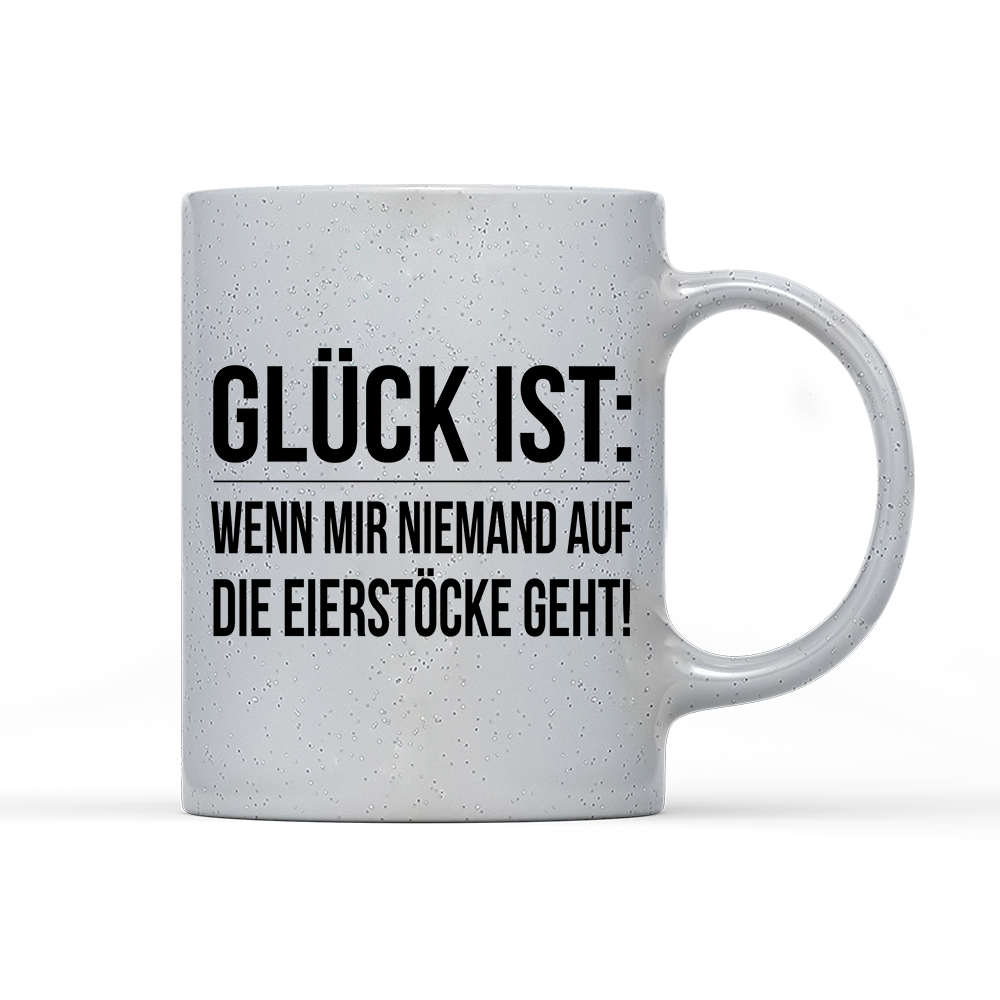 Tasse Magic Glück ist Eierstöcke