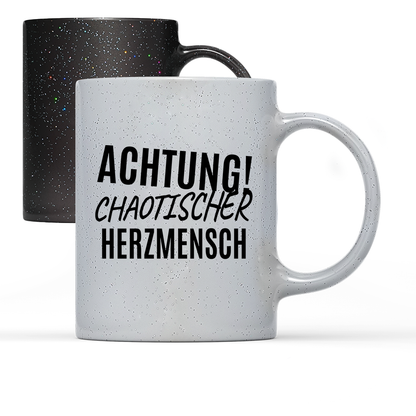 Tasse Magic Achtung chaotischer Herzmensch