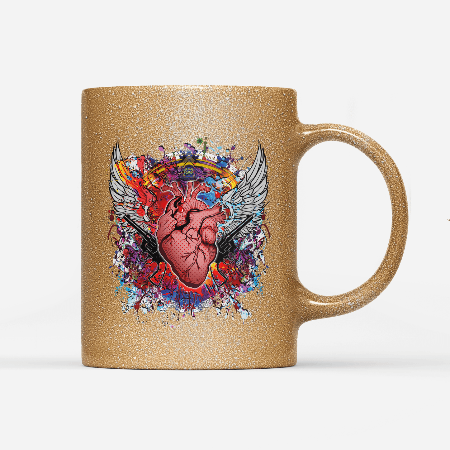 Tasse Glitzer Edition Heart