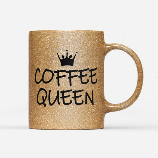 Tasse Glitzer Edition Coffee Queen