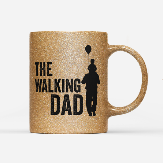 Tasse Glitzer Edition Walking Dad