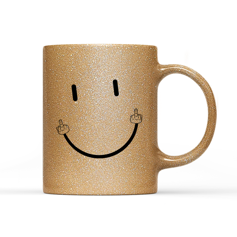 Tasse Glitzer Edition Smile