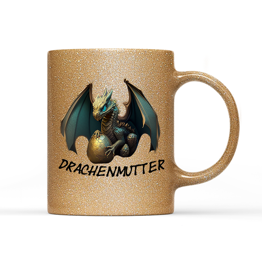 Tasse Glitzer Edition Drachenmutter