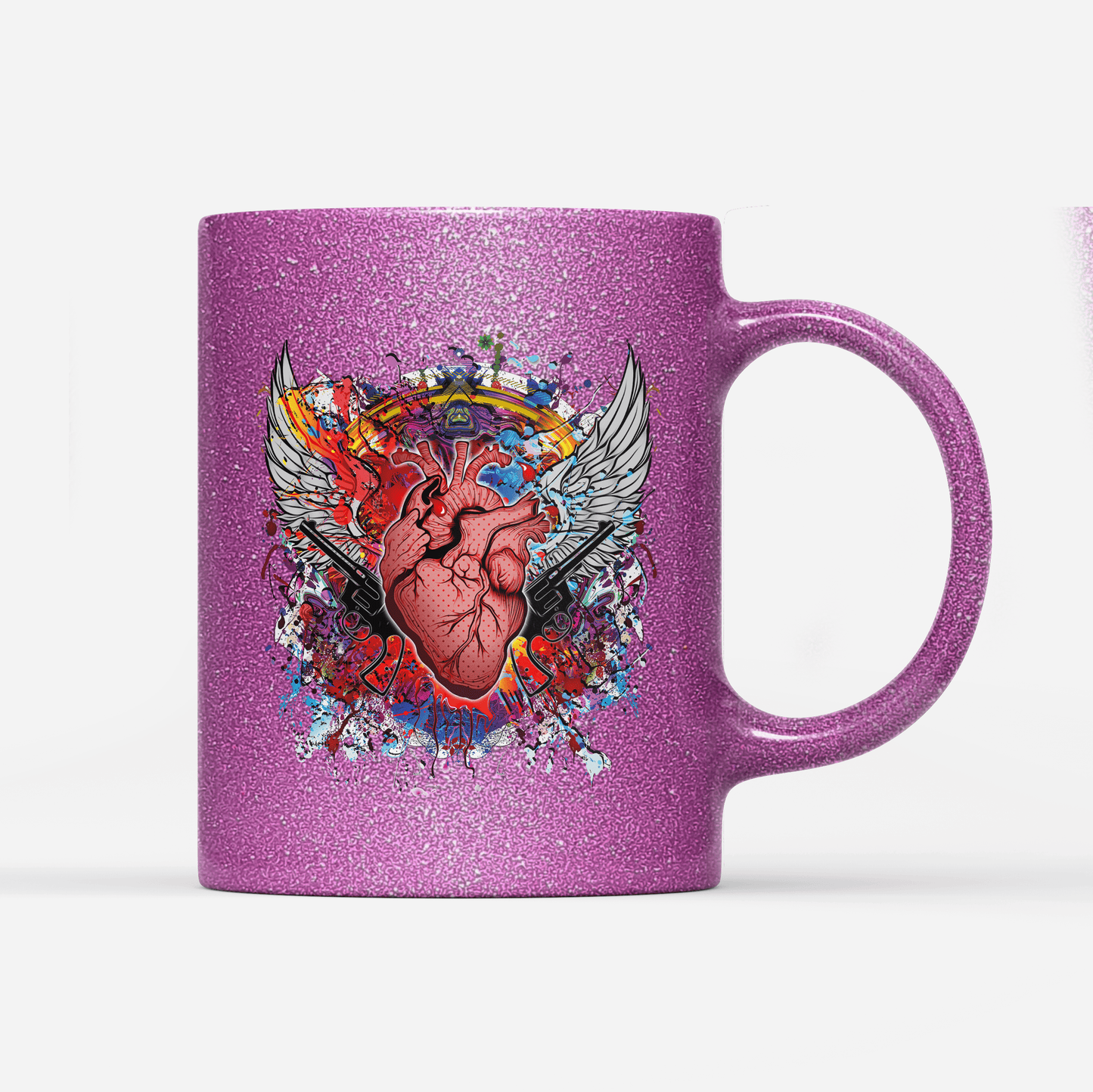 Tasse Glitzer Edition Heart