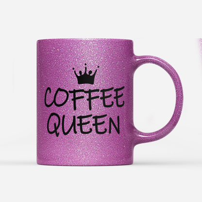 Tasse Glitzer Edition Coffee Queen