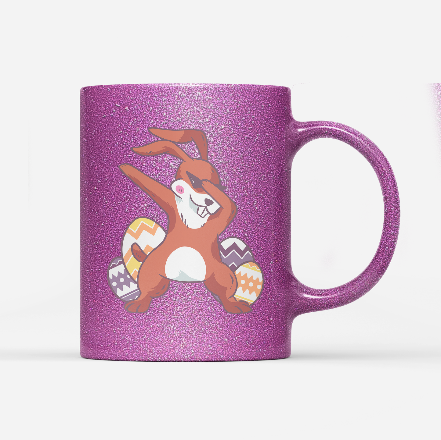 Tasse Glitzer Dabbing Bunny