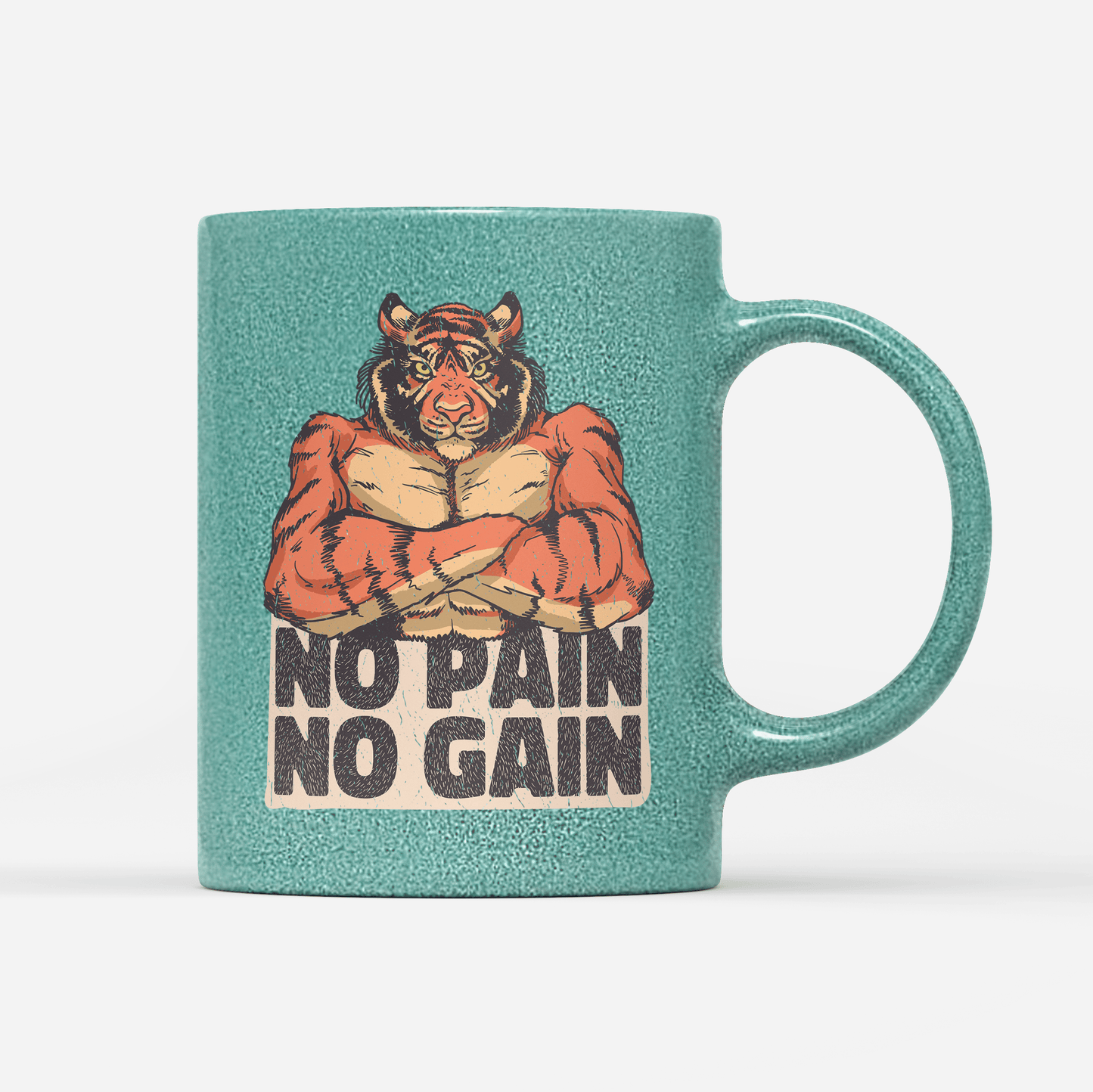 Tasse Glitzer Edition No Pain No Gain