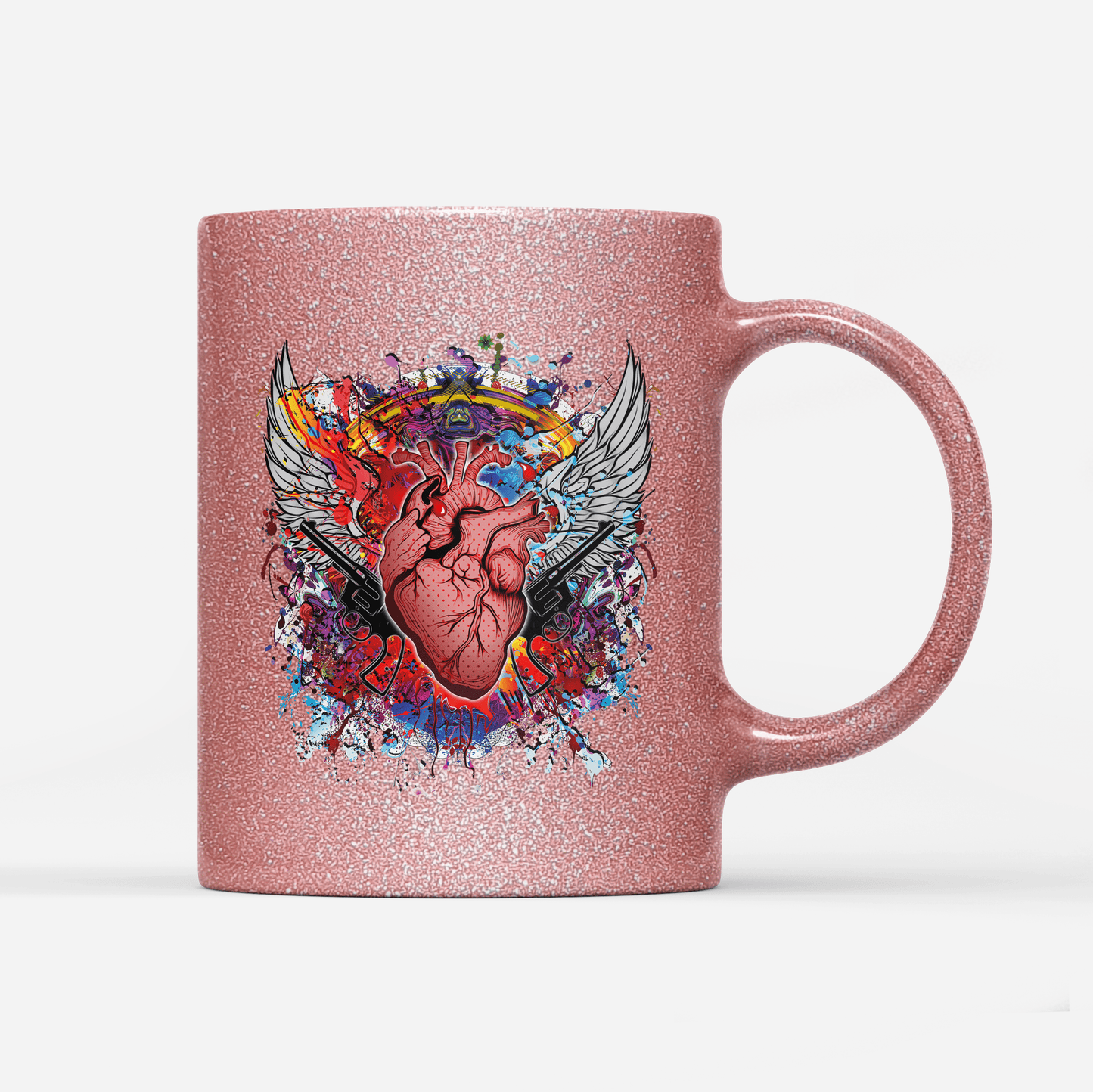 Tasse Glitzer Edition Heart