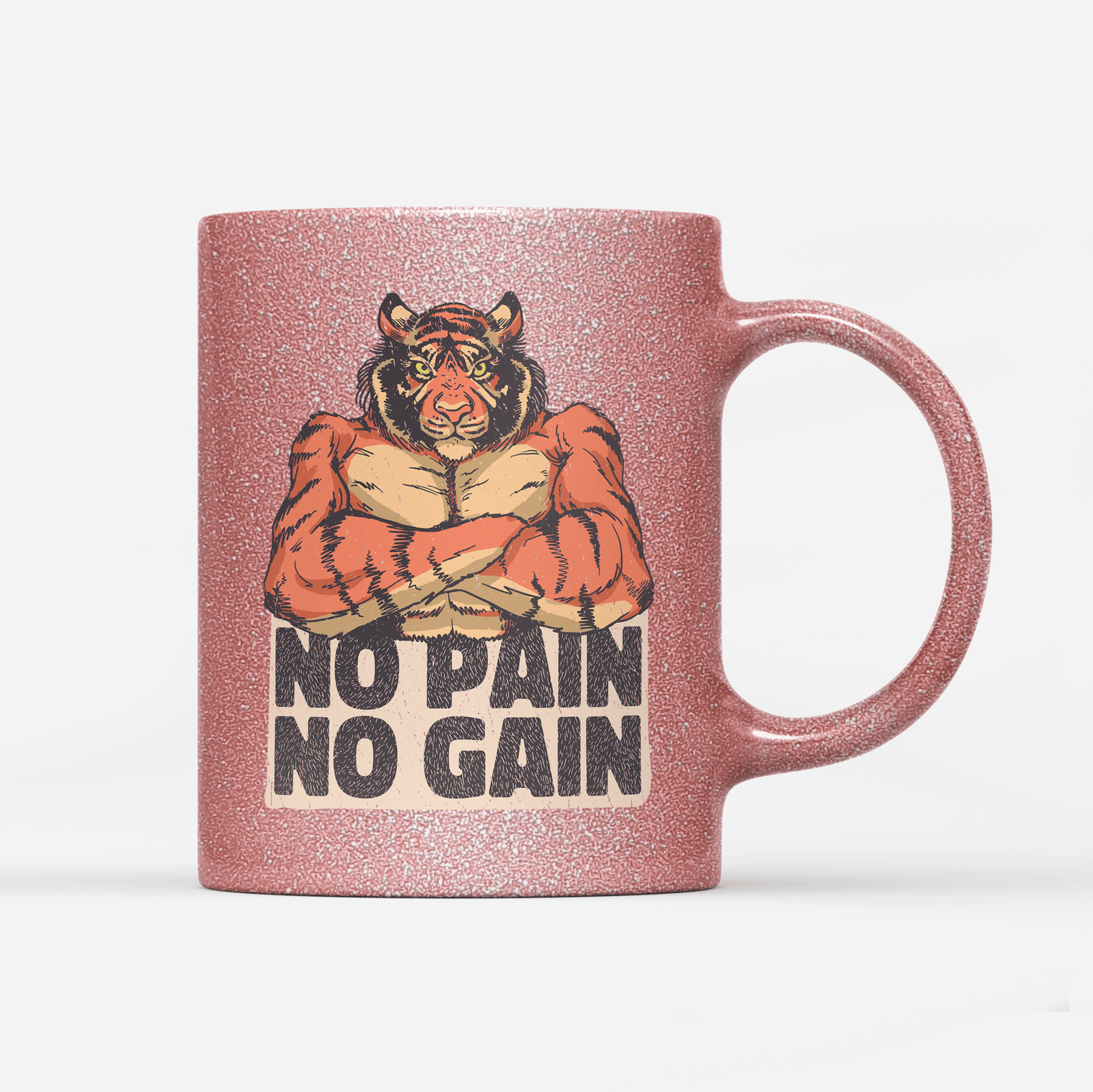 Tasse Glitzer Edition No Pain No Gain