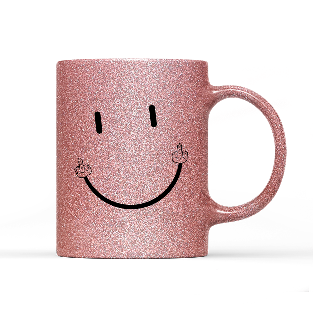 Tasse Glitzer Edition Smile