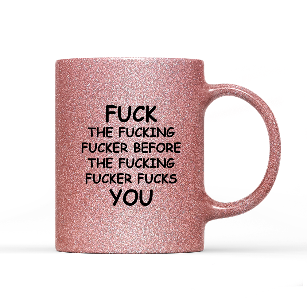 Tasse Glitzer Edition Fuck