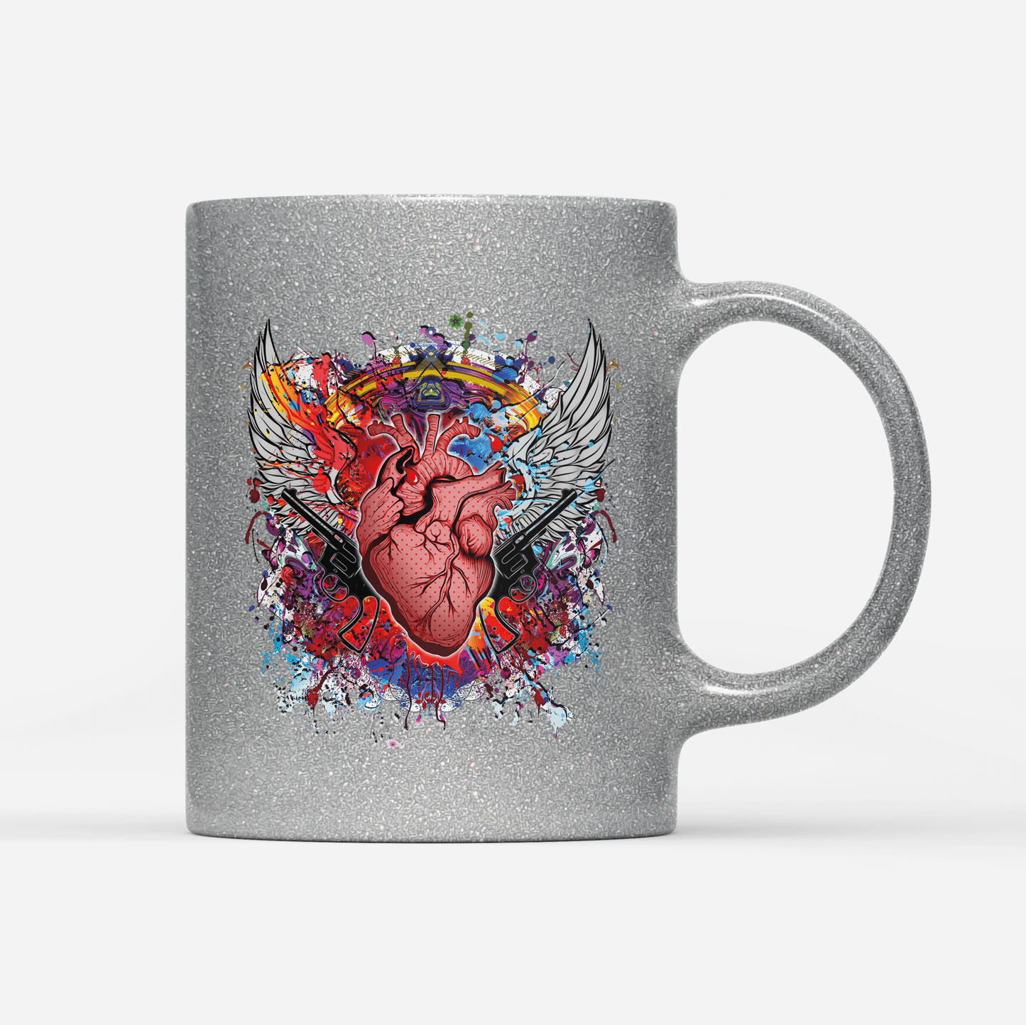 Tasse Glitzer Edition Heart