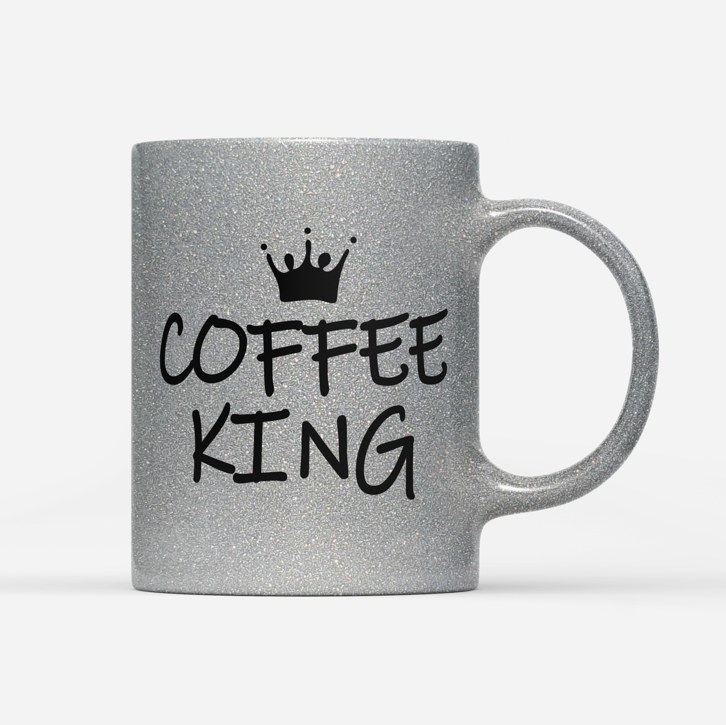 Tasse Glitzer Edition Coffee King