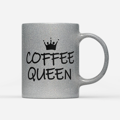 Tasse Glitzer Edition Coffee Queen