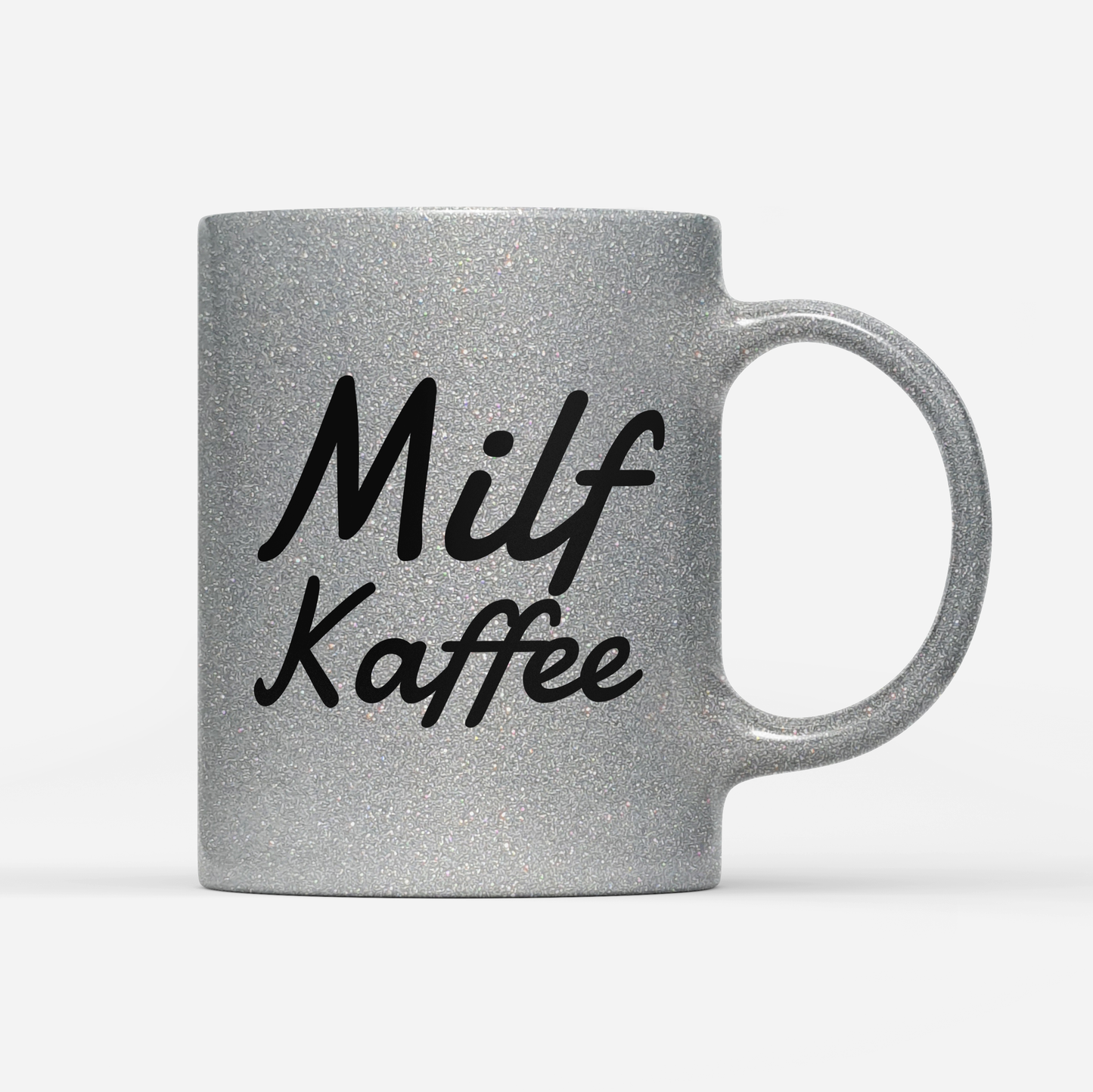 Tasse Glitzer Edition Milf Kaffee