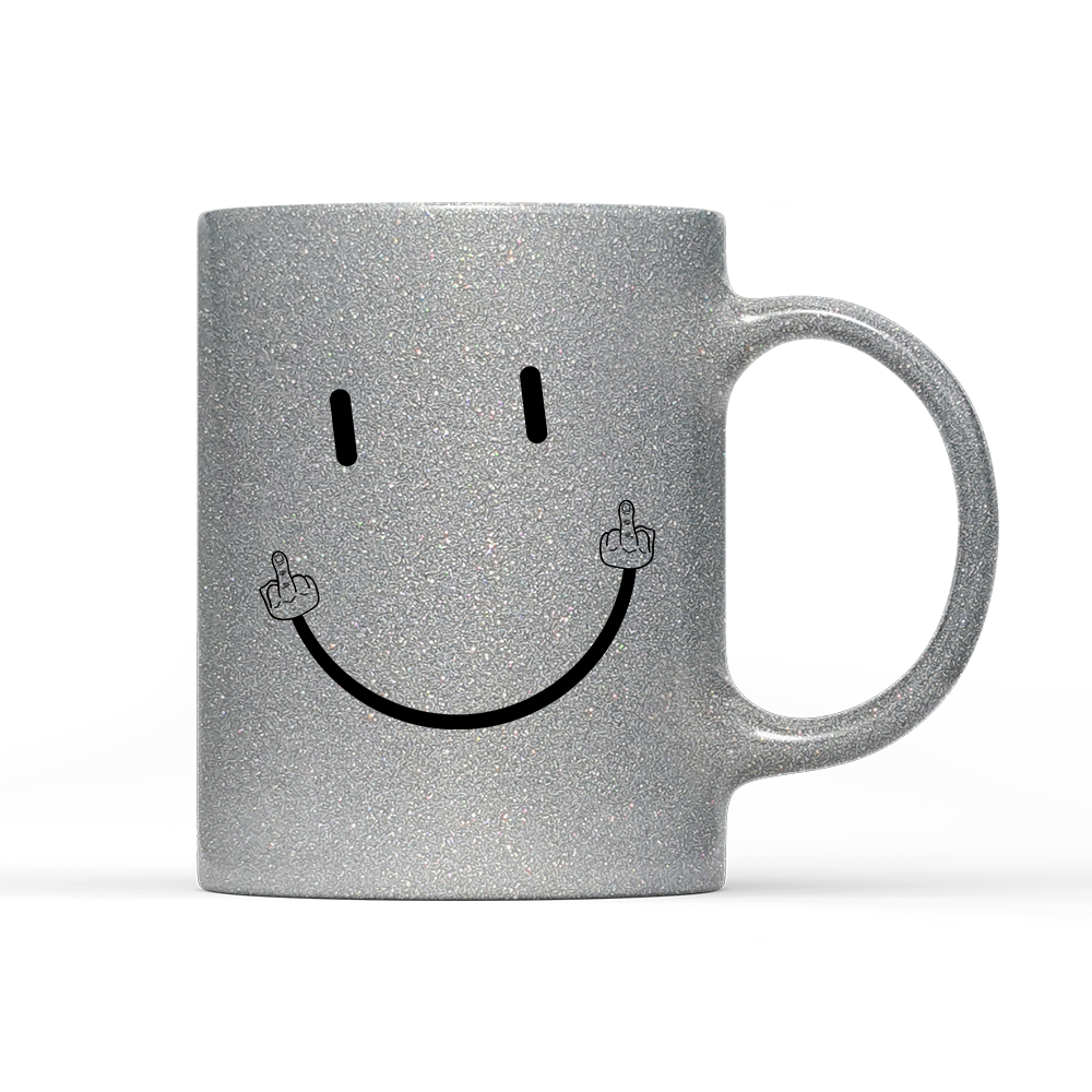 Tasse Glitzer Edition Smile