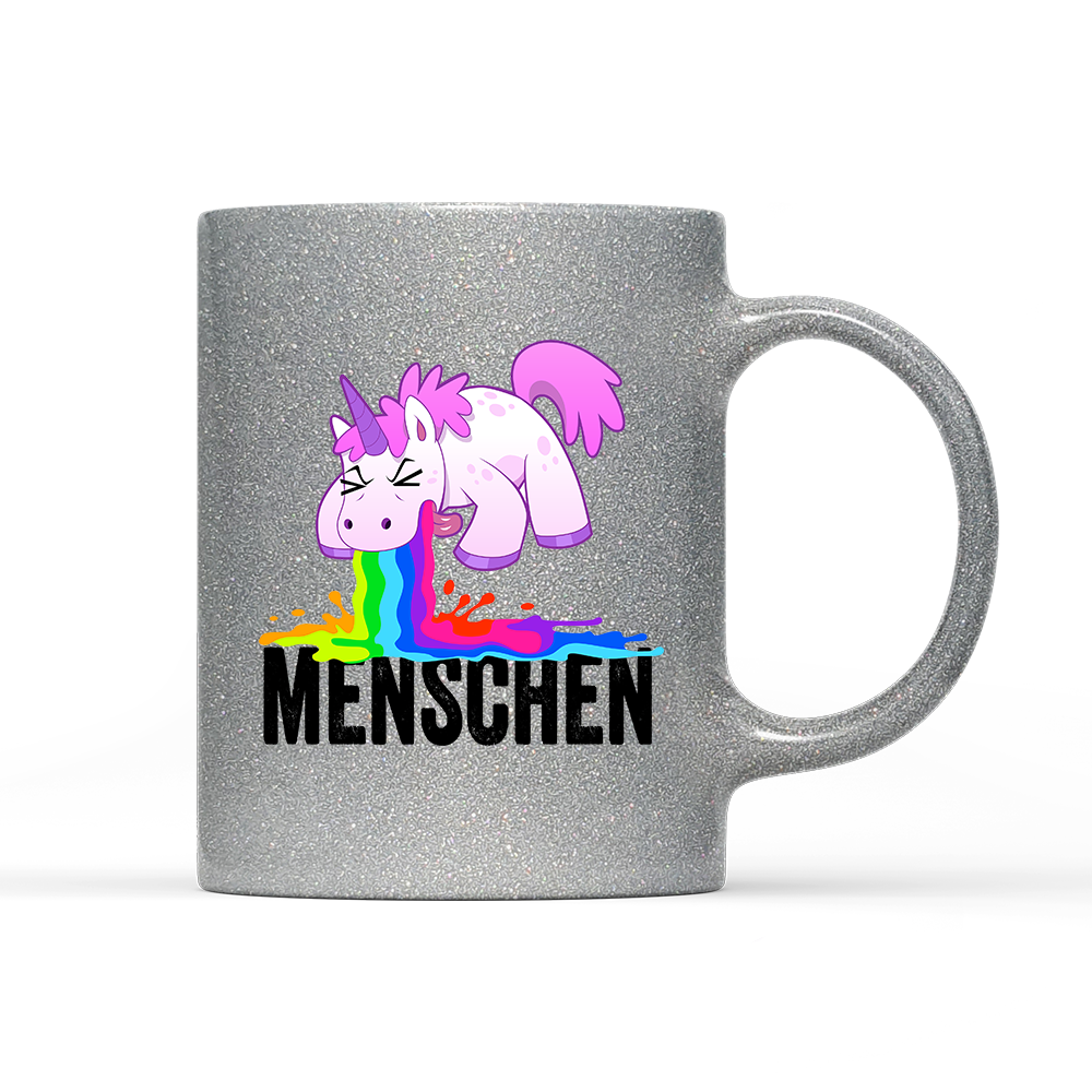 Tasse Glitzer Edition Menschen