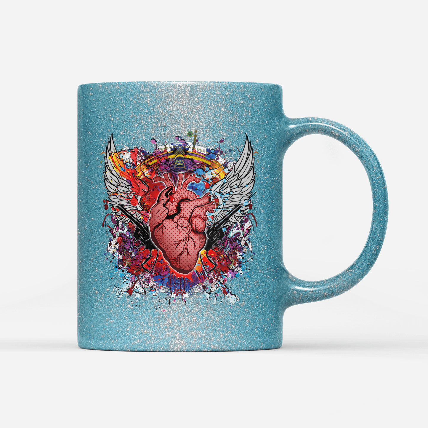 Tasse Glitzer Edition Heart