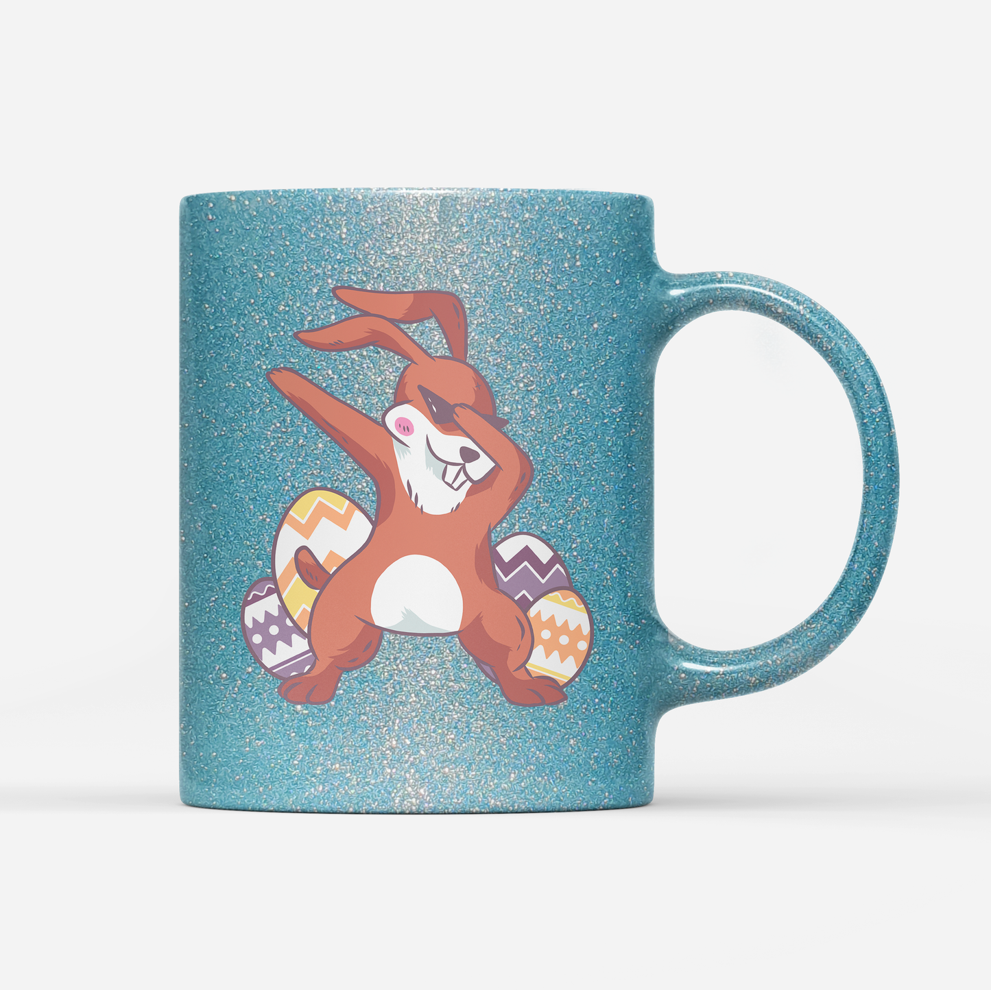 Tasse Glitzer Dabbing Bunny