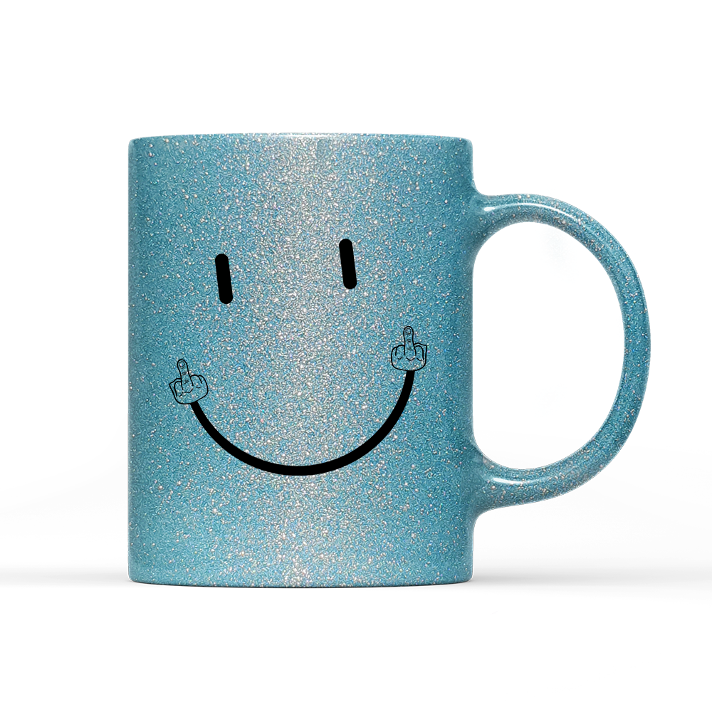 Tasse Glitzer Edition Smile