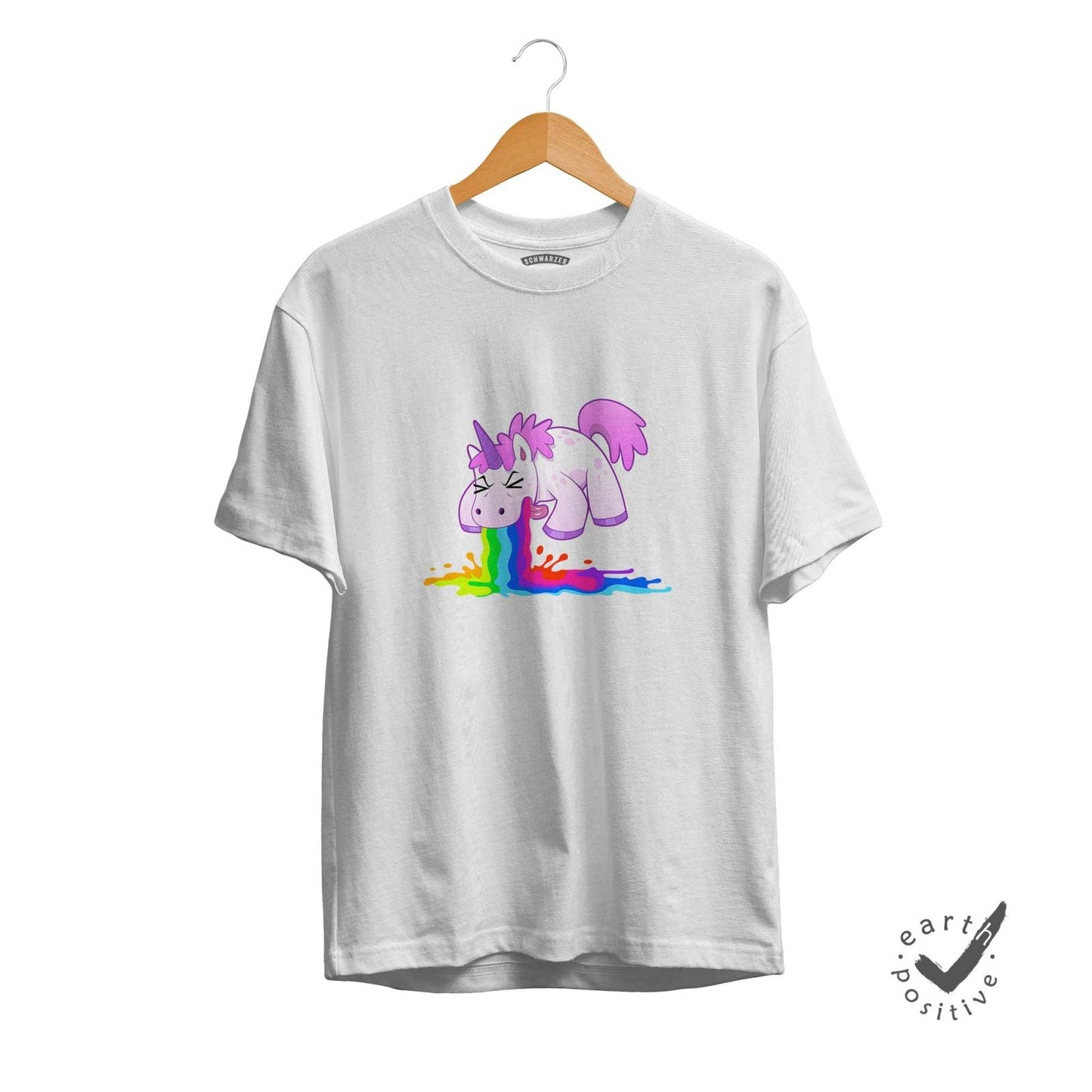 Kinder T-Shirt Kotzendes Einhorn