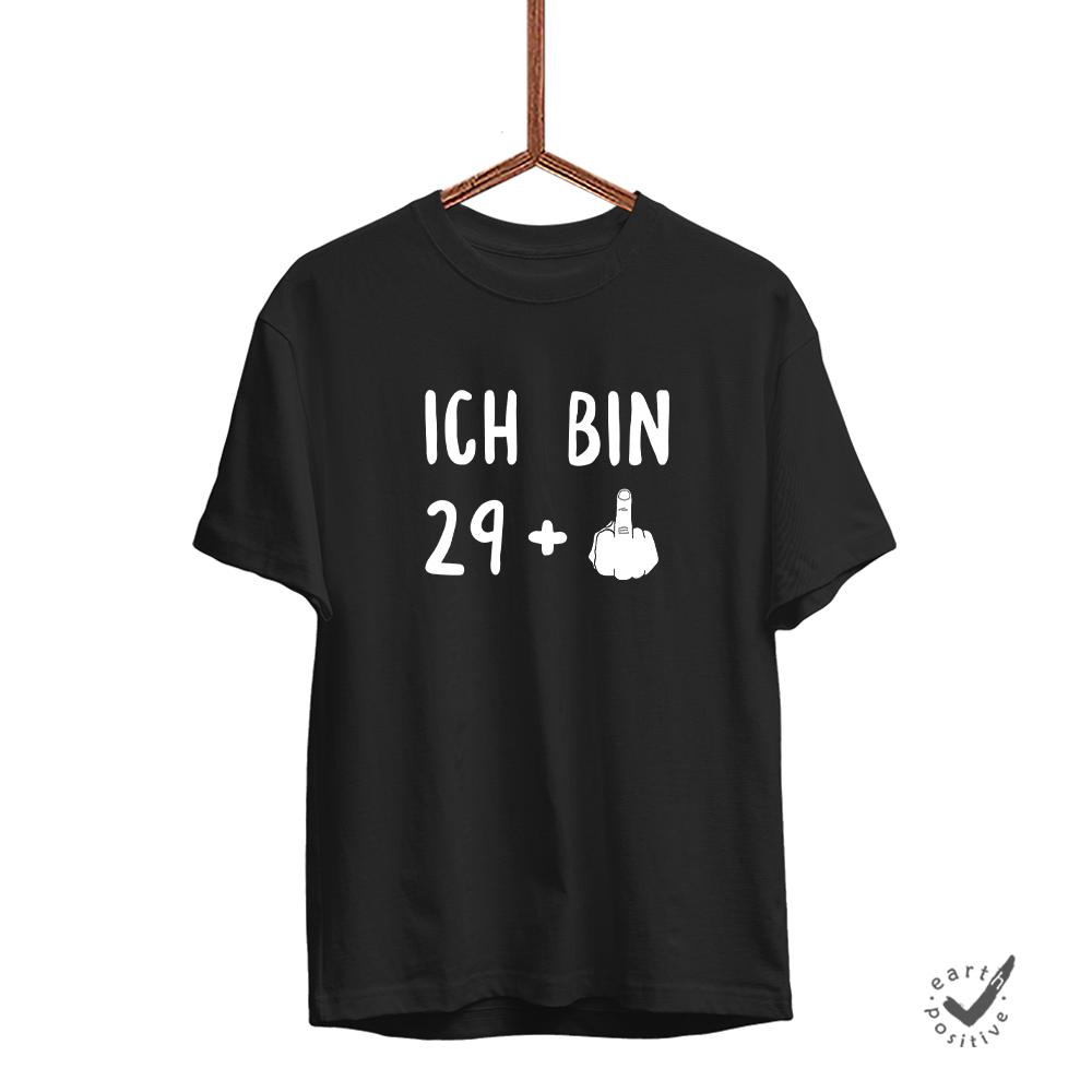 Herren T-Shirt Ich bin 29+