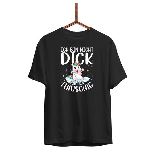 Herren T-Shirt Ich bin nicht dick, ich bin flauschig