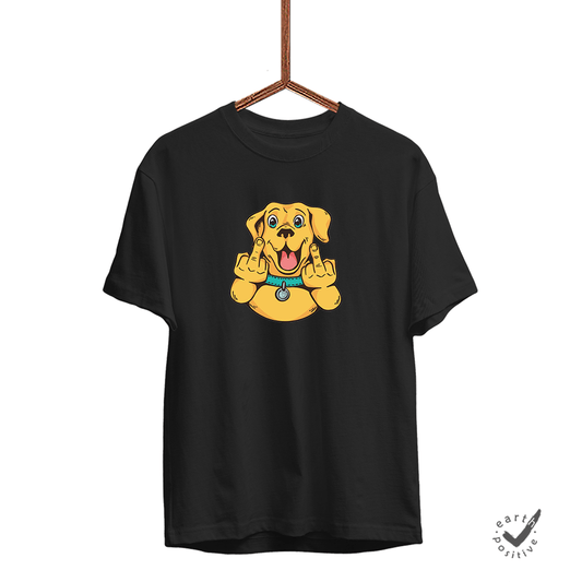 Herren T-Shirt Happy Dog