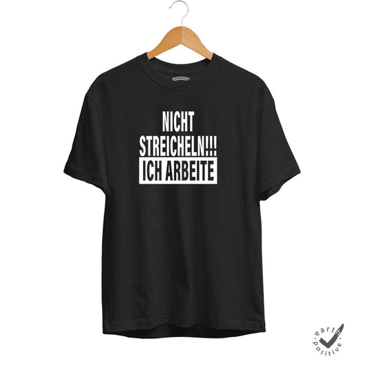 Herren T-Shirt Nicht Streicheln