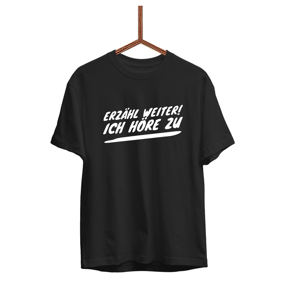 Herren T-Shirt Erzähl weiter