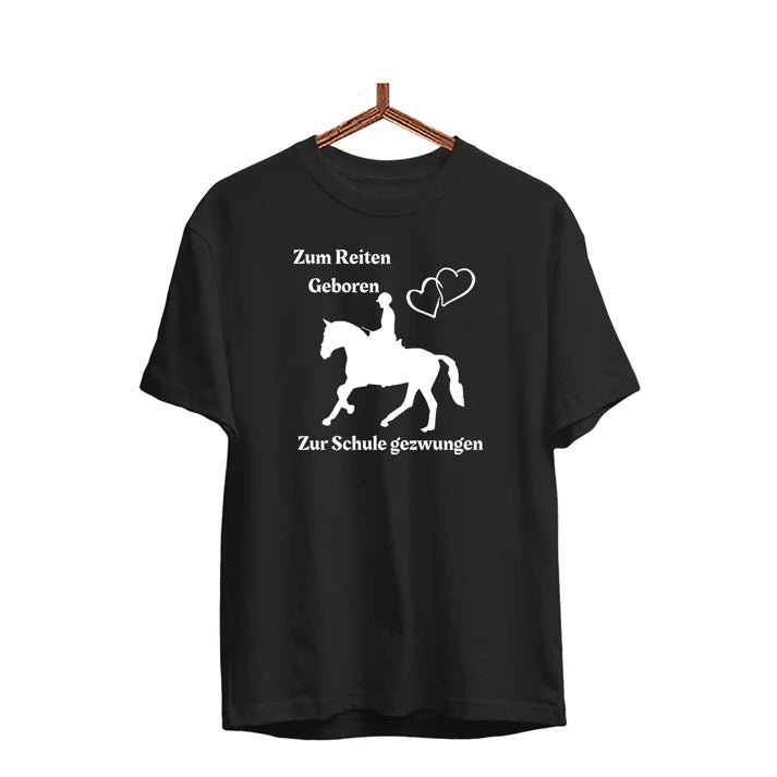 Kinder T-Shirt Pferdemädchen sind wie normale menschen nur viel Verrückter