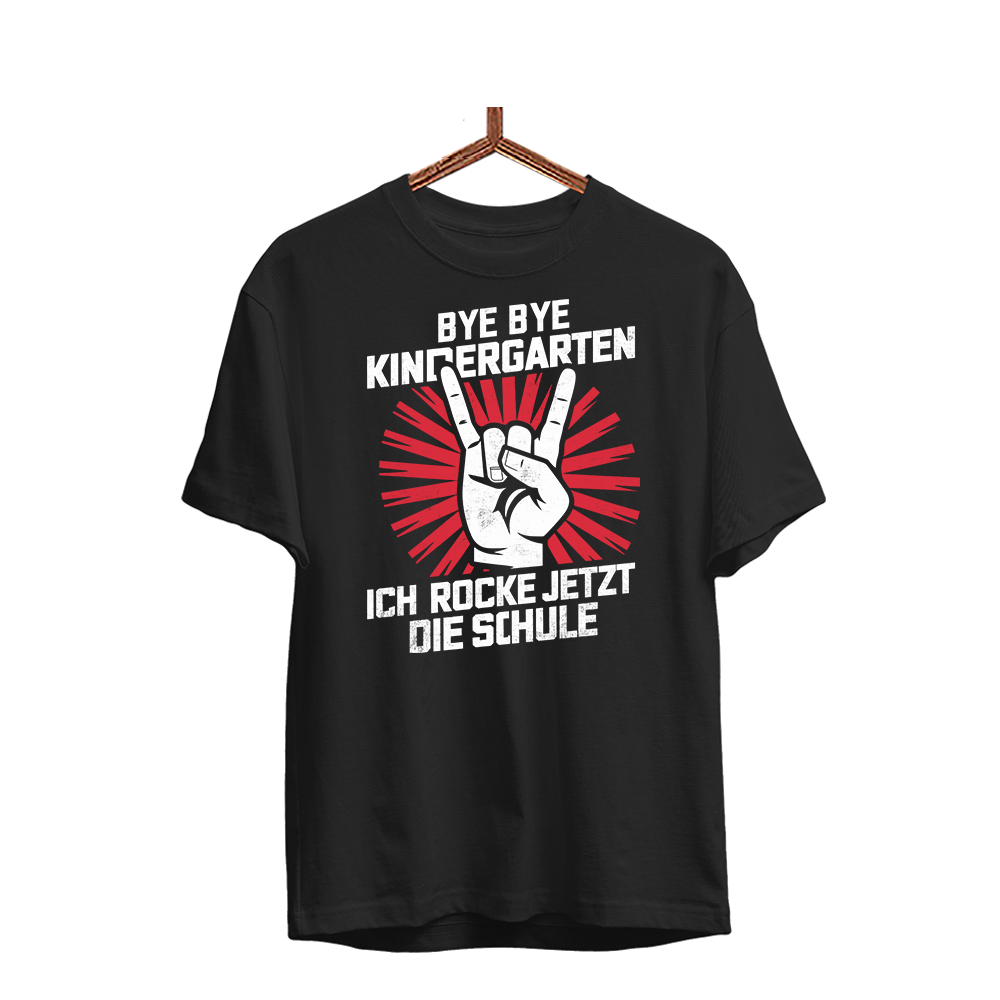 Kinder T-Shirt Bye bye Kindergarten
