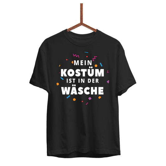 Herren T-Shirt Mein Kostüm ist in der Wäsche