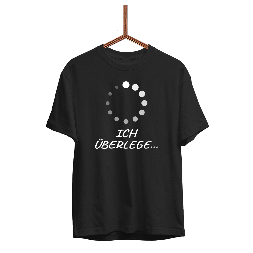 Herren T-Shirt Ich überlege