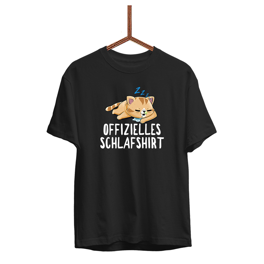 Kinder T-Shirt Offizielles Schlafshirt