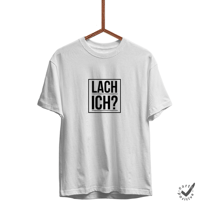 Herren T-Shirt Lach ich