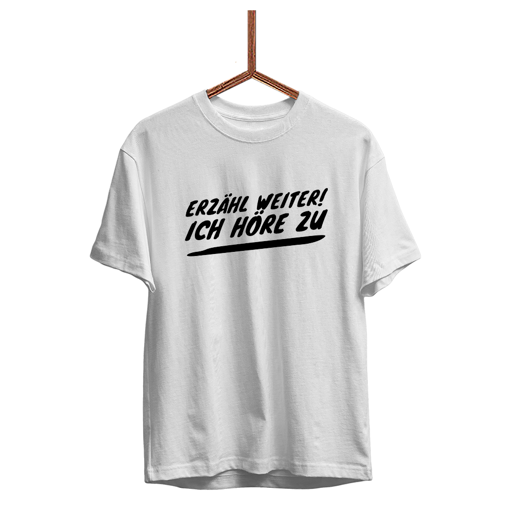 Herren T-Shirt Erzähl weiter