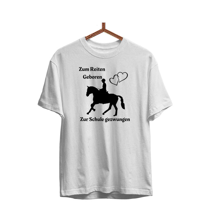 Kinder T-Shirt Pferdemädchen sind wie normale menschen nur viel Verrückter