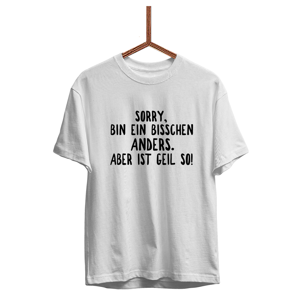 Herren T-Shirt Ein bisschen anders