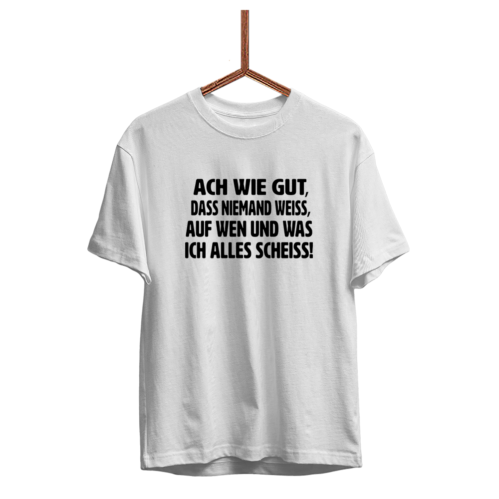 Herren T-Shirt ach wie gut