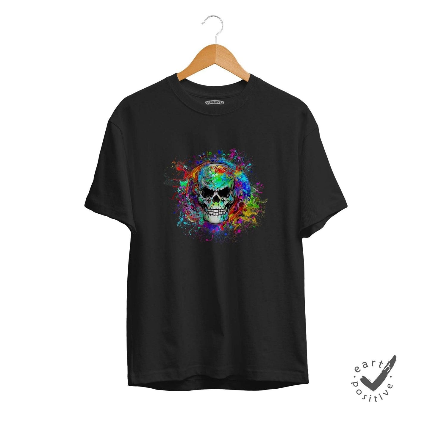 Herren T-Shirt Totenkopf