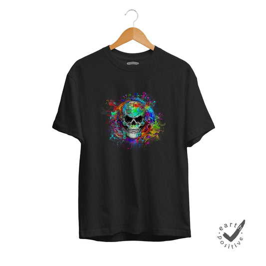 Herren T-Shirt Totenkopf