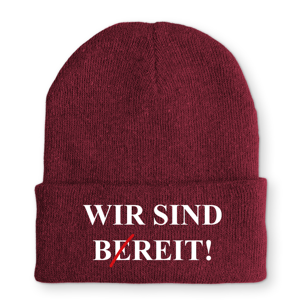 Mütze Wir sind bereit