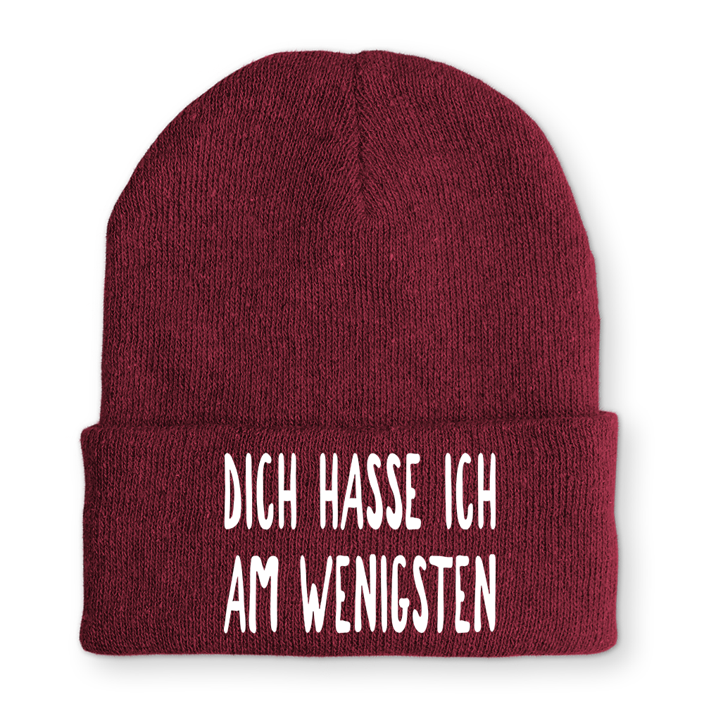 Mütze Dich hasse ich am wenigsten