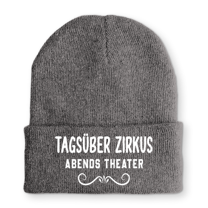 Mütze Tagsüber Zirkus Abends Theater