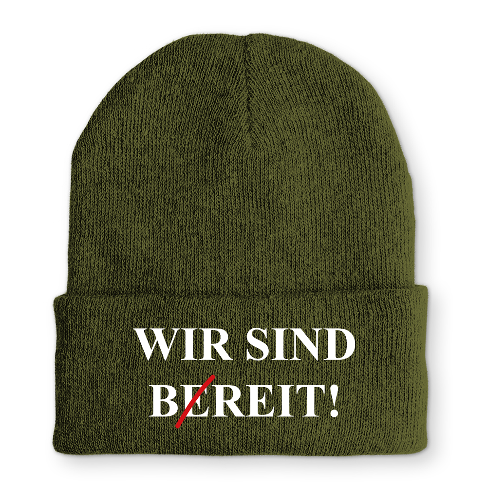Mütze Wir sind bereit